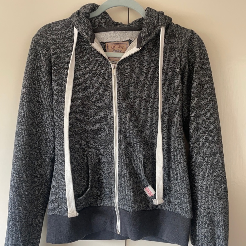 Cali love heritage zip up hoodie